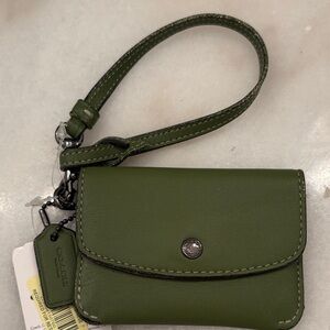 Coach interior card pouch